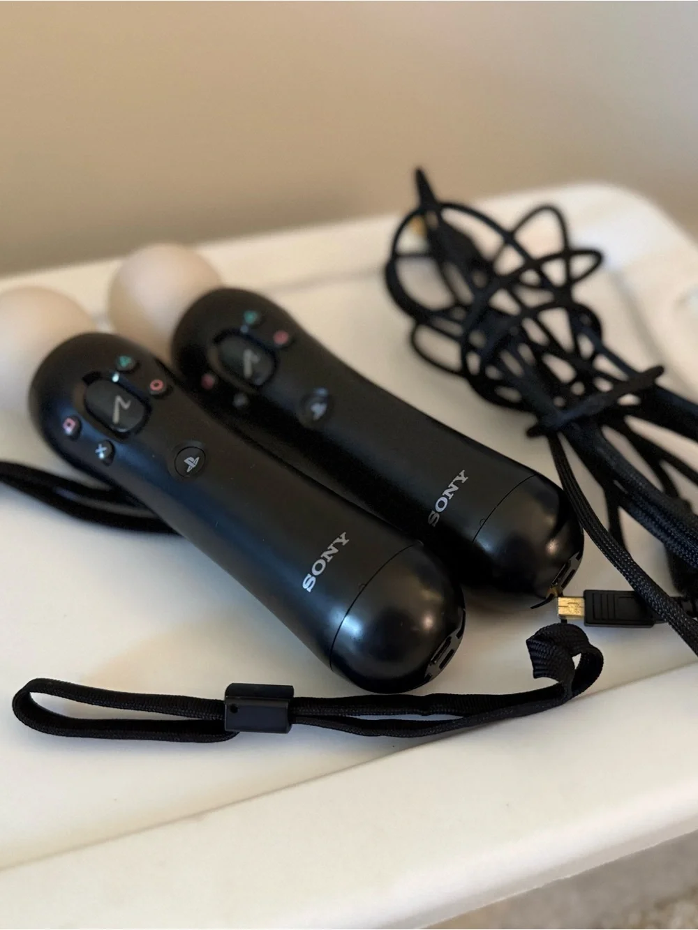 PlayStation VR PSVR Gen 1 Bundle — Camera + 2 Move Controllers + All Cables